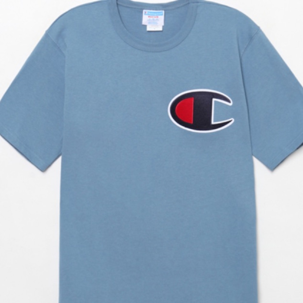 Vintage Champion Big C Appliqué T-Shirt XL